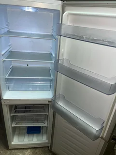 Fridge Freezer -Silver Hisense 230 litres (medium) - Excellent - Guarantee - Delivery Arranged