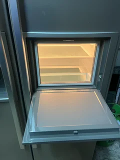 Fridge Freezer Side by Side with Ice &Water Dispenser & in
