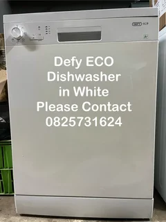 Dishwasher - Defy ECO in White - Excellent - Guarantee - Delivery Arranged