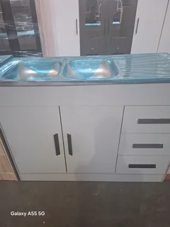 Double kitchen sink cupboard R1699-( call 0737213616)