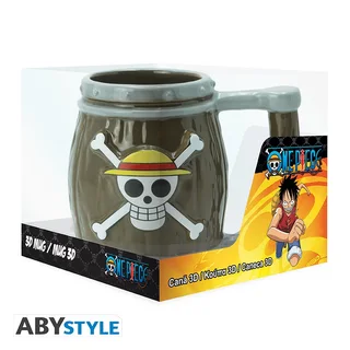 One Piece - Barrel 3D Mug - 350ml (New)