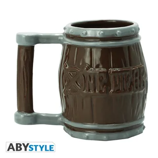 One Piece - Barrel 3D Mug - 350ml (New)