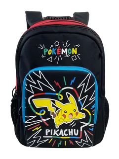 Pokemon: Pikachu Colourful School Backpack - 42cm (New)