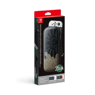 Nintendo Switch Carrying Case & Screen Protector - Tears of the Kingdom Edition (new)