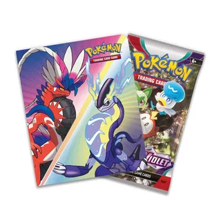 Pokemon TCG: Scarlet &amp; Violet Mini Portfolio &#43; Booster Pack (New)
