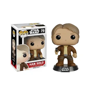 Funko Pop! Star Wars 79: The Force Awakens - Han Solo Vinyl Bobble-Head (New)