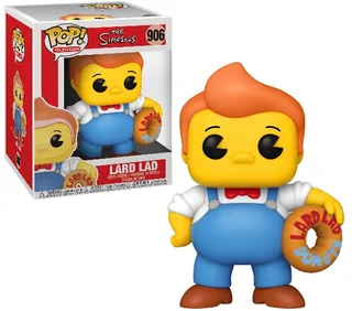 Funko Pop! TV 906: The Simpsons - Lard Lad Super Sized 6'' Vinyl Figure (New)
