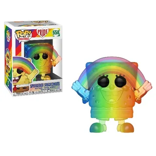 Funko Pop! Animation 558: Pride - SpongeBob SquarePants Vinyl Figure (Rainbow)(New)