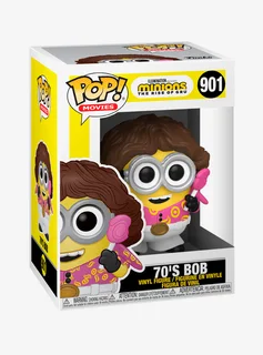 Funko Pop! Movies 901: Minions Rise of Gru - 70's Bob Vinyl Figure (New)