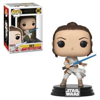 Funko Pop! Star Wars 307: The Rise of Skywalker - Rey Vinyl Bobble-Head (New)
