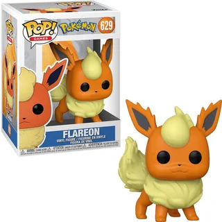 Funko Pop! Games 629: Pokemon - Flareon Vinyl Figure (New)