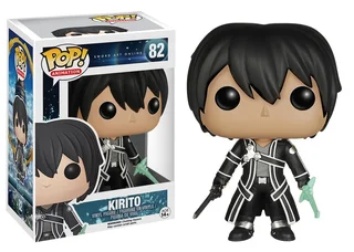 Funko Pop! Animation 82: Sword Art Online - Kirito Vinyl Figure (New)