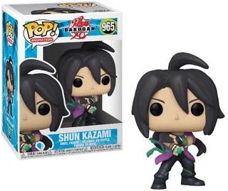 Funko Pop! Animation 965: Bakugan: Battle Brawlers - Shun Kazami Vinyl Figure (New)