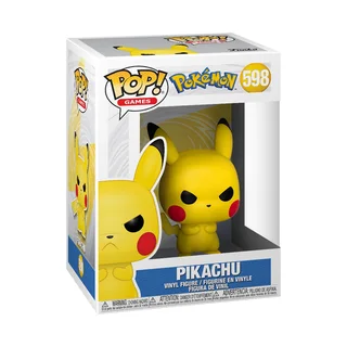 Funko Pop! Games 598: Pokemon - Grumpy Pikachu Vinyl Figure (New)