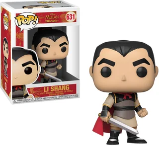 Funko Pop! Disney 631: Mulan - Li Shang Vinyl Figure (New)