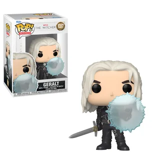 Funko Pop! TV 1317: The Witcher - Geralt with Quen Vinyl Figure (New)