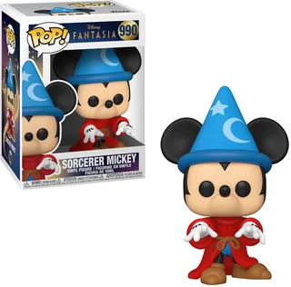 Funko Pop! Disney 990: Fantasia - Sorcerer Mickey Vinyl Figure (Casting Spell)(New)