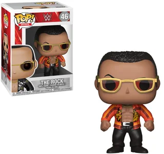 Funko Pop! WWE 46 - The Rock Vinyl Figure (new)