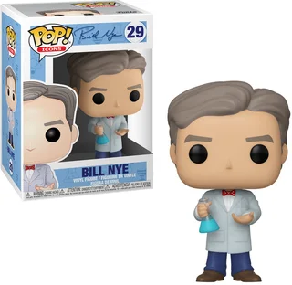 Funko Pop! Icons 29: Bill Nye Vinyl Figure (New)