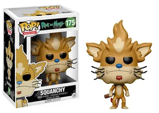 Funko Pop! Animation 175: Rick and Morty - Squanchy Vinyl Figure (New)
