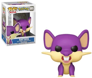 Funko Pop! Games 595: Pokemon - Rattata Vinyl Figure (New)
