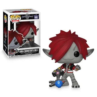 Funko Pop! Disney 408: Kingdom Hearts III - Sora Vinyl Figure (Monsters Inc.)(New)