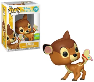 Funko Pop! Disney 1215: Classics - Bambi with Butterfly Vinyl Figure (New)
