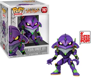 Funko Pop! Animation 747: Evangelion - EVA Unit 01 Super Sized 6'' Vinyl Figure (New)