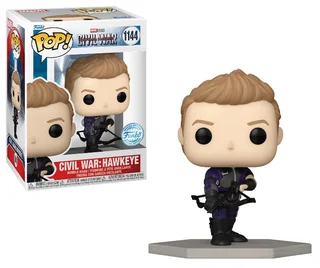 Funko Pop! Marvel 1144: Captain America - Civil War: Hawkeye Vinyl Bobble-Head (New)