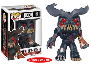 Funko Pop! Games 91: Doom - Cyberdemon 6 inch Vinyl Figure (new)