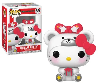 Funko Pop! Sanrio 69: Hello Kitty - Hello Kitty Vinyl Figure (Polar Bear)(New)
