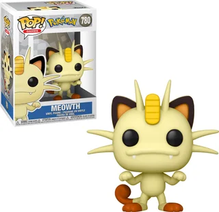Funko Pop! Games 780: Pokemon - Meowth Vinyl Figure (New)