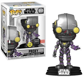 Funko Pop! Star Wars 551: The Force Unleashed - Proxy Vinyl Bobble-Head (Glow in the Dark)(New)