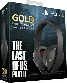 PlayStation 4 Gold Wireless Headset - The Last of Us: Part II Limited Edition (New)