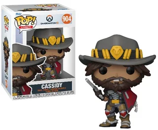 Funko Pop! Games 904: Overwatch 2 - Cassidy Vinyl Figure (New)