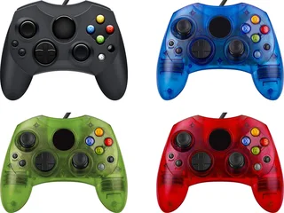 Xbox OG Wired Controller S - Generic Black / Blue / Green / Red (new)