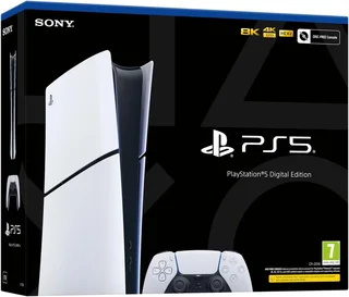 PlayStation 5 Slim 1TB Digital Edition Console - Glacier White (PS5)(New)
