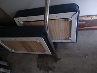 Heavy-Duty Blue Upholstery Fabric for sale