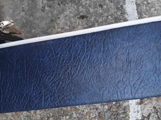 Heavy-Duty Blue Upholstery Fabric for sale