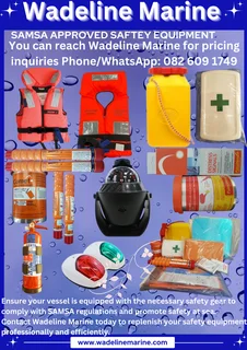 WADELINE MARINE (PTY) LTD Your Complete Marine Service, Safety &amp; Compliance Specialist