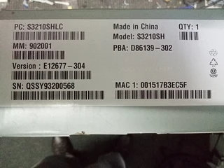 Intel® Server Board S3200SHV