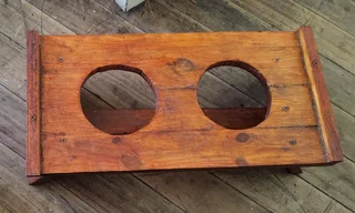 Wooden Pet Bowl