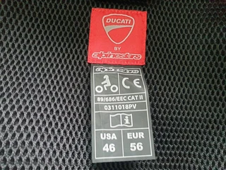 Ducati Alpinestar Leather Jacket - Size 48