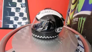 Arai Chaser Helmet - Signed by Phil Read(MotoGP and IOM TT Legend)