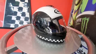 Arai Chaser Helmet - Signed by Phil Read(MotoGP and IOM TT Legend)