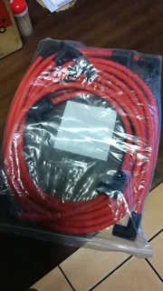 Plug wire set 10.5mm angled boots both sides