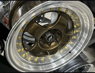 15inch Works Rims With Brand New Tyres