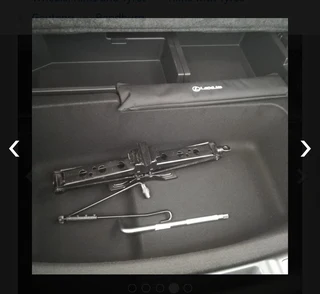 Lexus NX350 Space Saver Spare Wheel kit with Jack set and Wheel Cover