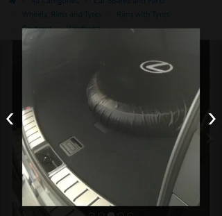 Lexus NX350 Space Saver Spare Wheel kit with Jack set and Wheel Cover