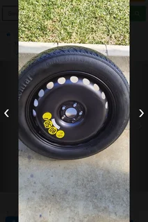 19 inch GLC63 and GLC43 Space Saving Spare Wheel with Front Hub adaptor clears AMG Brakes